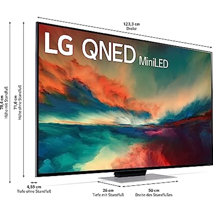 LG 55QNED866RE 140 cm (55 Zoll) 4K QNED MiniLED TV (Active HDR, 120 Hz, Smart TV) [Modelljahr 2023] – Bild 2