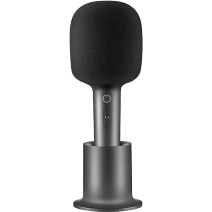 Xiaomi Karaoke Mikrofon BHR6752GL, kabelloses Mikrofon mit Bluetooth, 2500 mAh Lithium-Ionen-Batterie, Schwarz