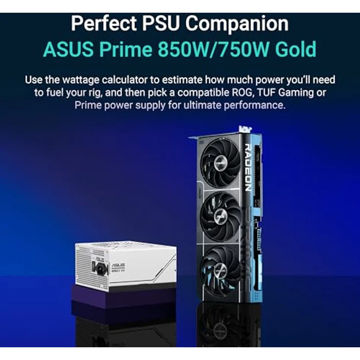 ASUS Prime Radeon RX 9070 OC Edition Grafikkarte, 16 GB GDDR6 mit Triple-Fan-Kühlerdesign – Bild 6
