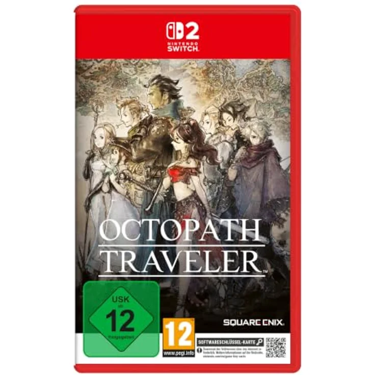 SQUARE ENIX Octopath Traveler - RPG für Nintendo Switch 2 mit 8 Charakteren, rundenbasiertem Kampfsystem und 3D-Grafik – Bild 1
