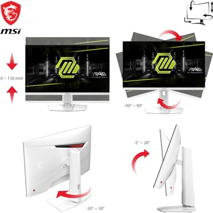 Monitor Gaming MSI MAG 274UPF E2 4K Ultra HD 27", Klassisch – Bild 5