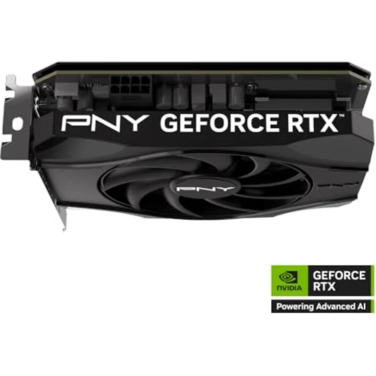 PNY GeForce RTX 5050, Grafikkarte mit 8 GB GDDR6, Single Fan, HDMI, 3xDP, 2560 CUDA-Kerne, für Gaming und kreative Anwendungen – Bild 7