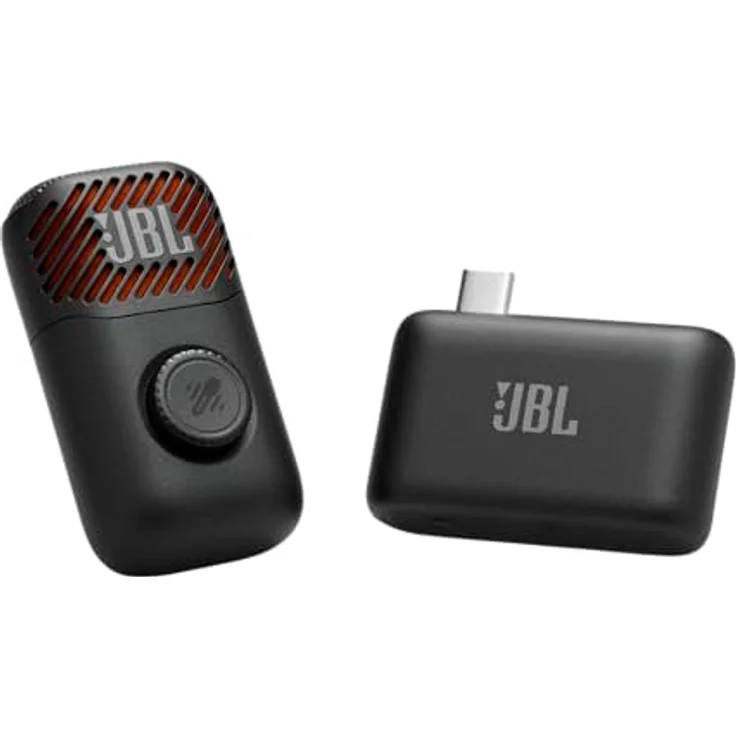 JBL Easy Sing Mic Mini, KI-Mikrofon mit Vocal-Removal in Echtzeit, Schwarz, bis zu 6 Stunden Akkulaufzeit – Bild 1