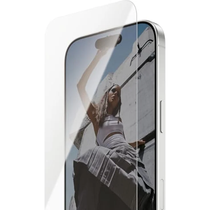 Panzer Glass SAFE. Displayschutz für iPhone 16 Pro und iPhone 17, Ultra-Wide Fit mit EasyAligner und oleophober Beschichtung – Bild 2