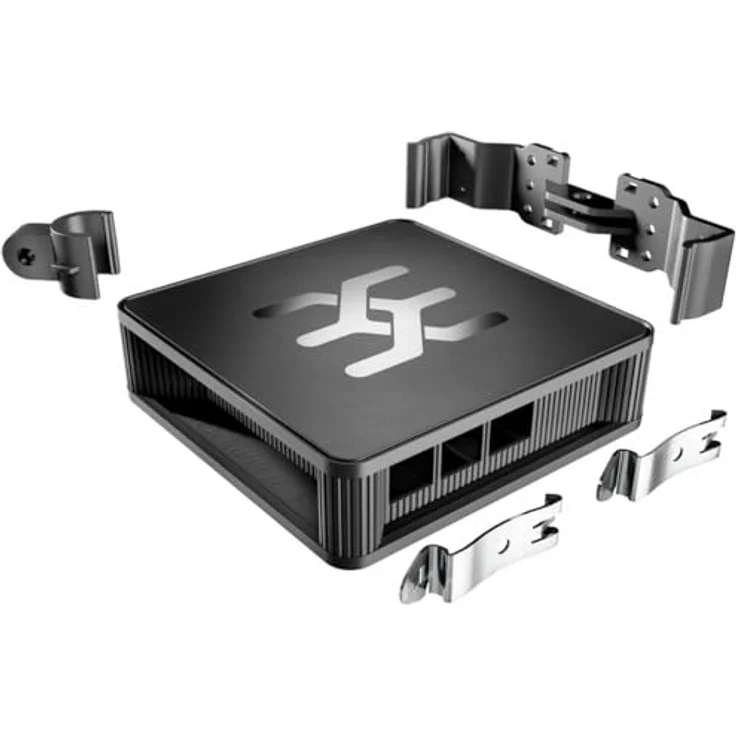 Weidmüller UH20-RPI-4-BASE SBC-Gehäuse Passend für (Entwicklungskits): Raspberry Pi Schwarz, Modulares Gehäuse mit Magnethalterung, Schraubmöglichkeit und zweiseitigen Einschubwänden – Bild 2