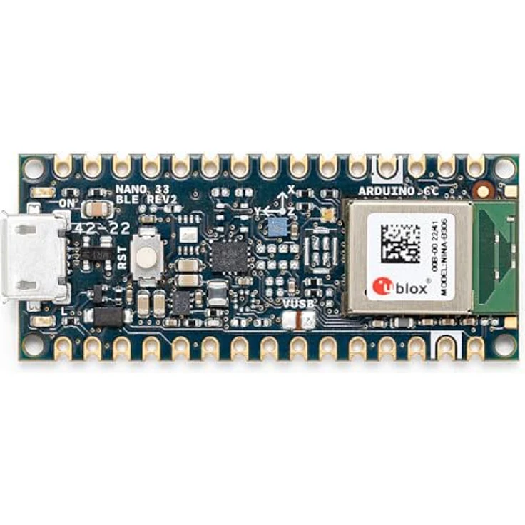 Arduino Nano 33 BLE Rev2 - [ABX00071] - nRF52840 - Micropython, Kleiner Formfaktor, Bluetooth® Low Energy, 3V3 – Bild 3