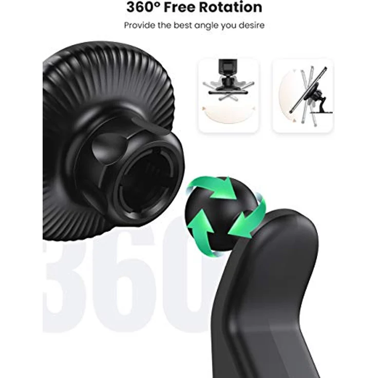 Ugreen Handy KFZ-Halterung Magnetischer Autotelefonhalter Kleber für Armaturenbrett, Schwarz – Bild 6