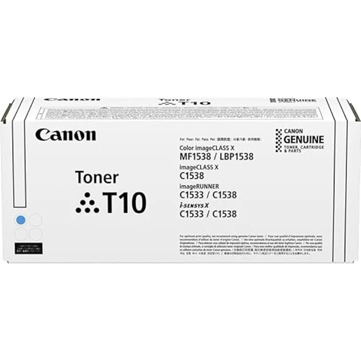 Canon T10 Toner Cartridge Original Cyan, 4565C001 – Bild 1