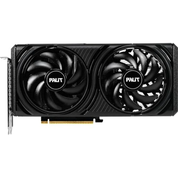 Palit GeForce RTX 5060 Infinity 2 OC V1, 8 GB GDDR7 Grafikkarte mit 3840 CUDA-Kernen, Raytracing und HDMI/DisplayPort Anschlüssen – Bild 2
