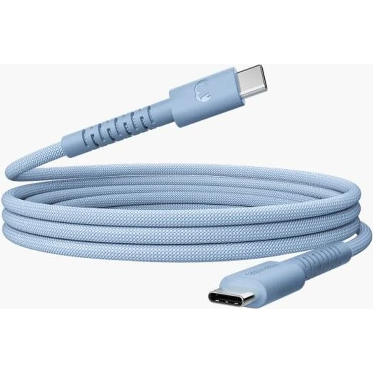 Fresh n Rebel 2ccc201vb USB-C Kabel, 2m, Male/Male, 100W PD, Silikon, Vivid Blue