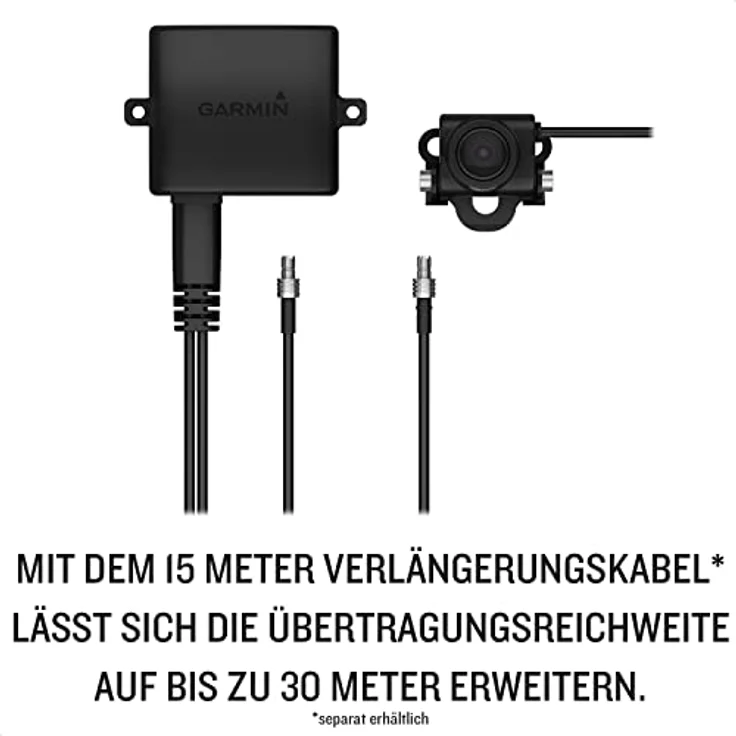Garmin BC 50 – Drahtlose Rückfahrkamera mit 720p HD-Auflösung und Bildübertragung auf kompatible Garmin Navis. Bis zu 15 Meter Übertragungsreichweite, 160° Sichtfeld und robust nach IP67 – Bild 3