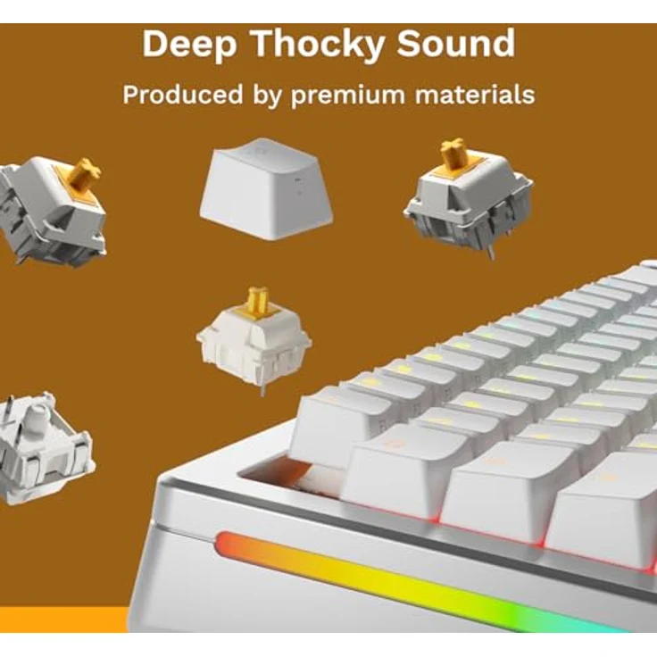 Glorious Panda Standard Switches, mechanisch, taktil, 5-Pin, 50g - lubed, 36 Stück – Bild 3