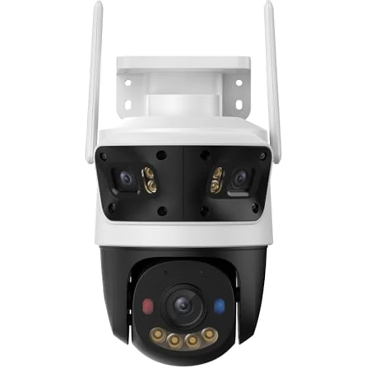 Imou Cruiser Triple, PTZ WLAN Überwachungskamera mit 11MP, 3 Objektiven, Personen- und Fahrzeugerkennung, Nachverfolgung, Rot-Blau Warnungslicht, 2-Wege-Audio, Wi-Fi 6 – Bild 2