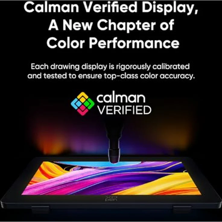 XP-Pen Artist Pro 24 (Gen 2) 4K Zeichentablett in Schwarz mit volllaminiertem Bildschirm, 99% sRGB-Farbraum, Dual X3 Pro Stiften – Bild 4