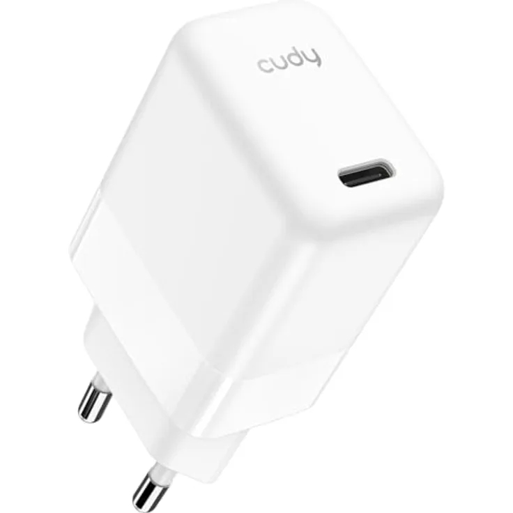 Cudy CH30 GAN USB-C-Ladegerät, 30 W Schnellladegerät mit PD/QC 3.0, kompakt und sicher für iPhone, Samsung, Pixel, iPad, MacBook, Xiaomi, OnePlus