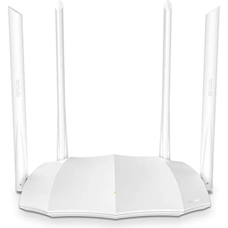 Tenda AC1200 Dualband WLAN Router AC5 V3.0, hohe Geschwindigkeit, Kindersicherung, IPV6, Gast-Netzwerk, weiß – Bild 1