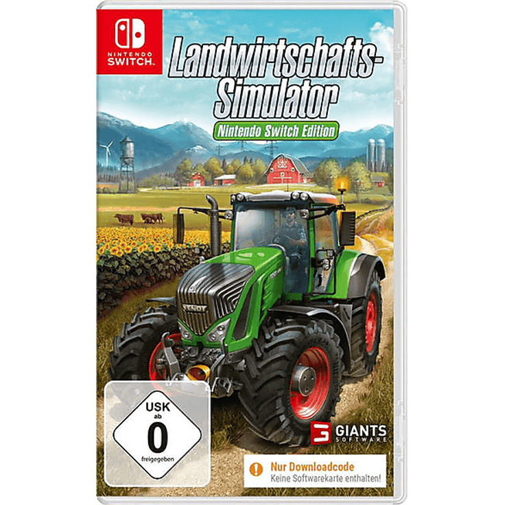 Focus Home Interactive Landwirtschafts-Simulator: Nintendo Switch Edition - Downloadcode, offene Welt, über 250 Fahrzeuge und Geräte