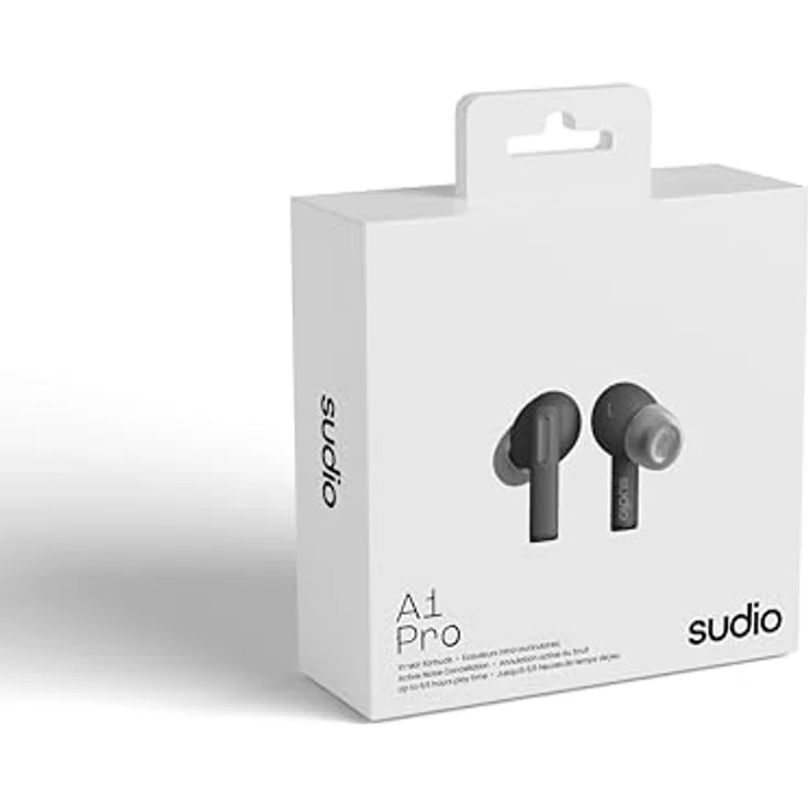 Sudio A1 Pro Black (ANC, Kabellos), Kopfhörer, Schwarz – Bild 3