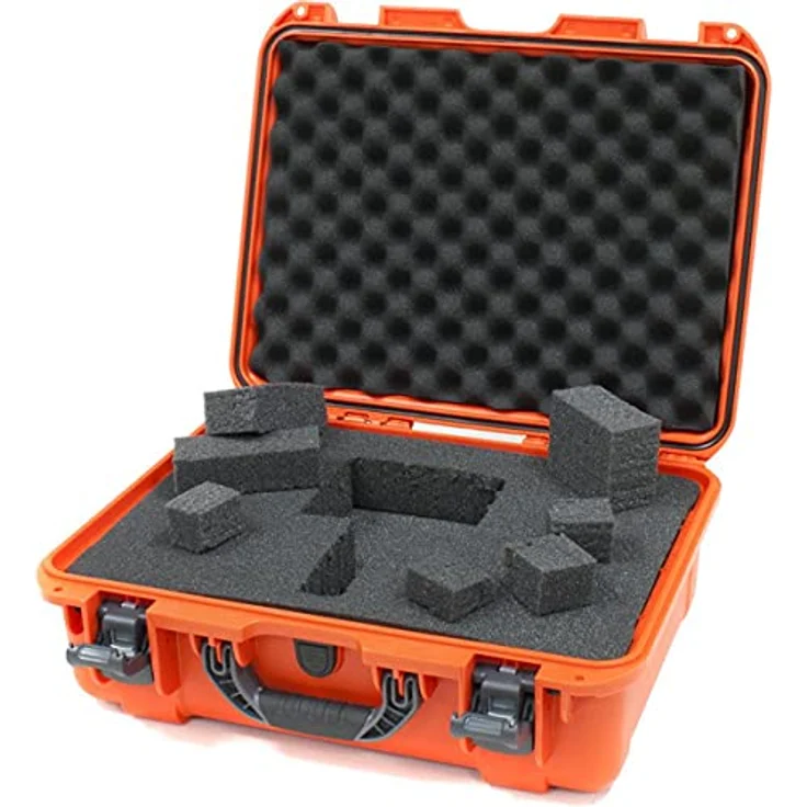 Nanuk Kunststoffkoffer 930, Fotokoffer mit Schaumstoffeinlage, wasserdicht, staubdicht, 26.50 l, orange – Bild 3