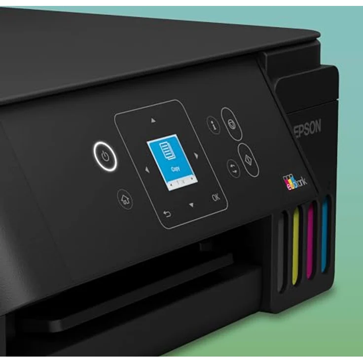 Epson EcoTank ET-2922, Multifunktionsdrucker mit WLAN, Farb-Tintenstrahl, bis zu 11 Seiten pro Minute, großes Papierfach für 100 Blatt, A4 und Legal-formate – Bild 8