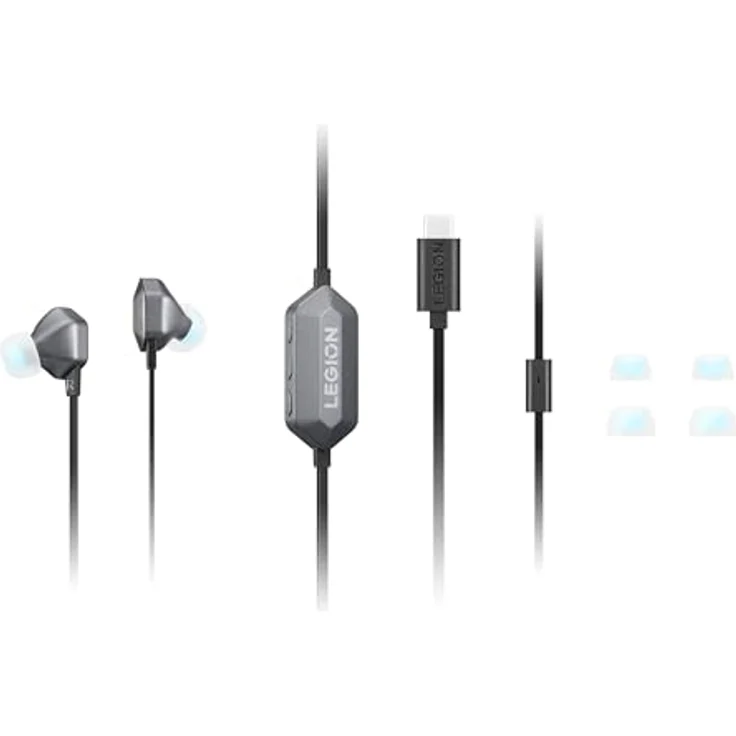 Lenovo Legion E510 7.1 RGB Gaming In-Ear-Kopfhörer (USB-C) – Bild 2