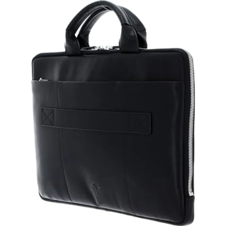 Joop! Loreto Samu Laptoptasche, RFID-sicheres Leder, 38 cm, schwarz – Bild 4