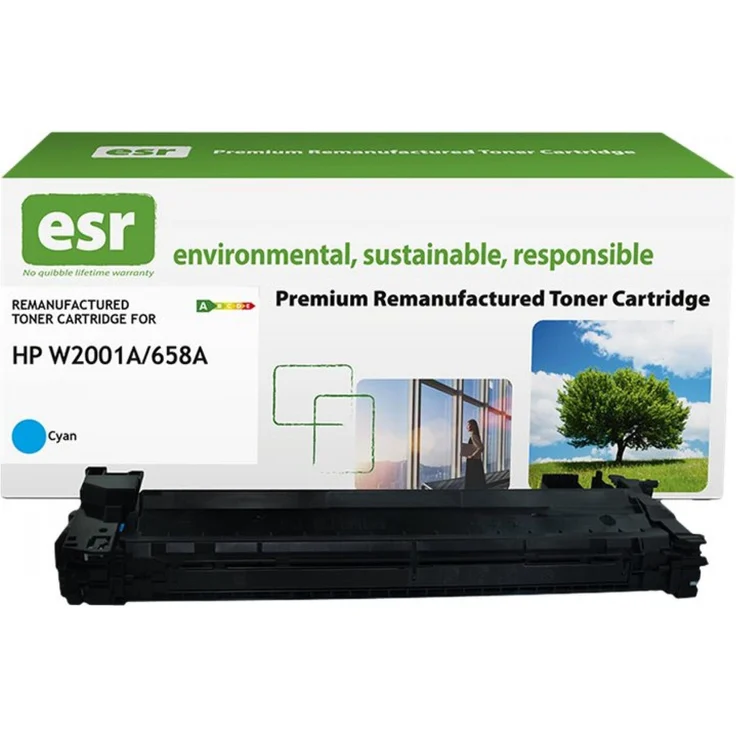 ESR Toner Cartridge kompatibel mit HP W2001A, remanufactured, schwarz, 6.000 Seiten