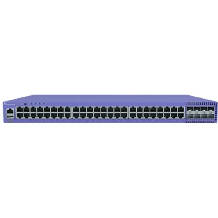 Extreme Networks 5320 UNI SWITCH W/48 DUP PORTS (48 Ports), Netzwerk Switch, Blau - 8X10GB SFP+ UPLINK PORTS