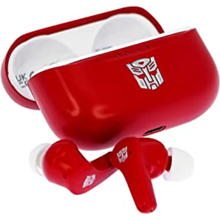 OTL Transformers Bluetooth Kopfhörer TWS mit Ladebox In-Ear-Kopfhörer (Blau, True Wireless, Hochwertiger Sound, Leichtes Gewicht) – Bild 4