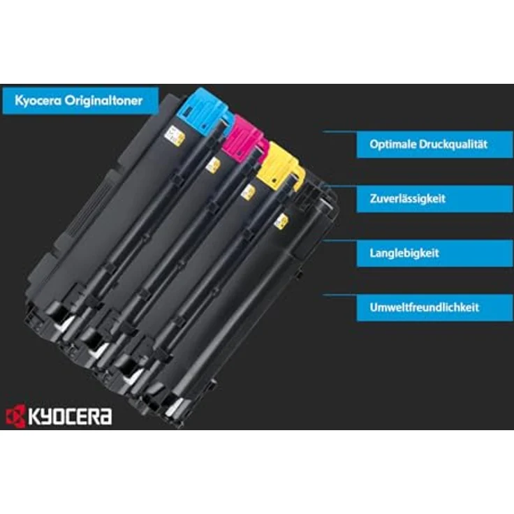 KYOCERA Tonerpatrone TK-5430K, Schwarz, Druckleistung von ca. 1.250 Seiten – Bild 2