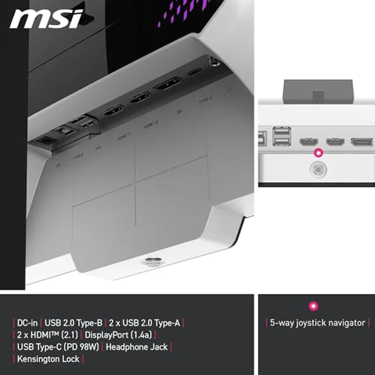 MSI MPG 274URDFWDE E16M 27 Zoll 4K (UHD) DualMode Rapid IPS miniLED 16:9 160 Hz Gaming Monitor – Bild 6