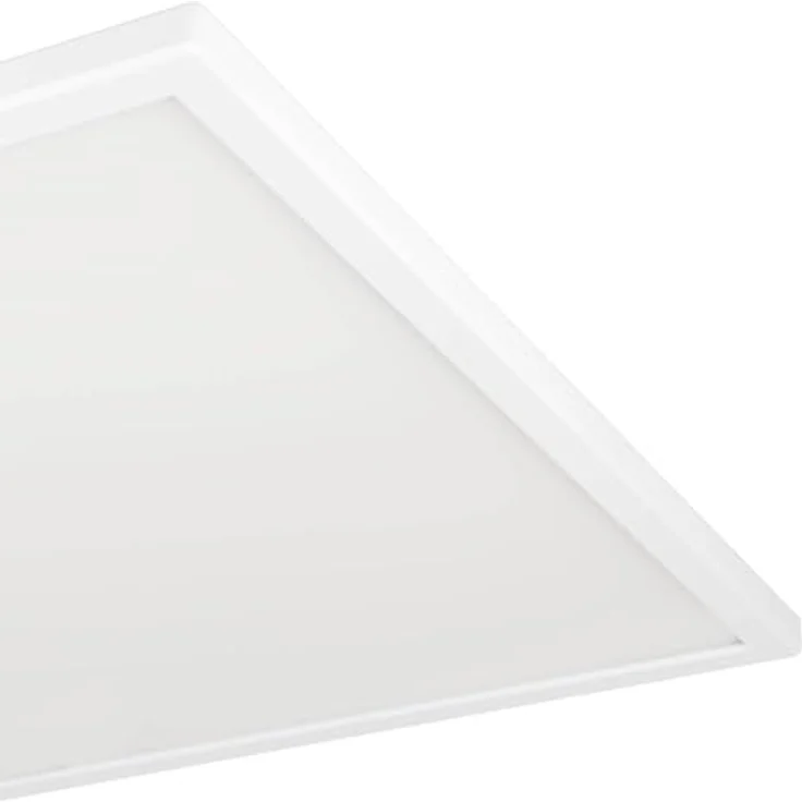 EGLO LED Deckenleuchte Rovito, runde Badezimmer Deckenlampe mit Fernbedienung, Badlampe Decke aus Kunststoff in Weiß, Deckenbeleuchtung warmweiß-kaltweiß, IP44, 50x50 cm – Bild 5