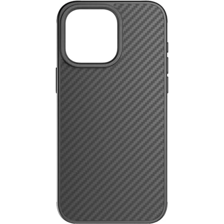 Black Rock Hülle für iPhone 15 Pro Max (stoßdämpfend, Schutz vor Sturzschäden, Antirutsch Struktur, Kratzschutz, Cover, Handyhülle für iPhone 15 Pro Max, Case, Handycase, Elegante Hülle) schwarz