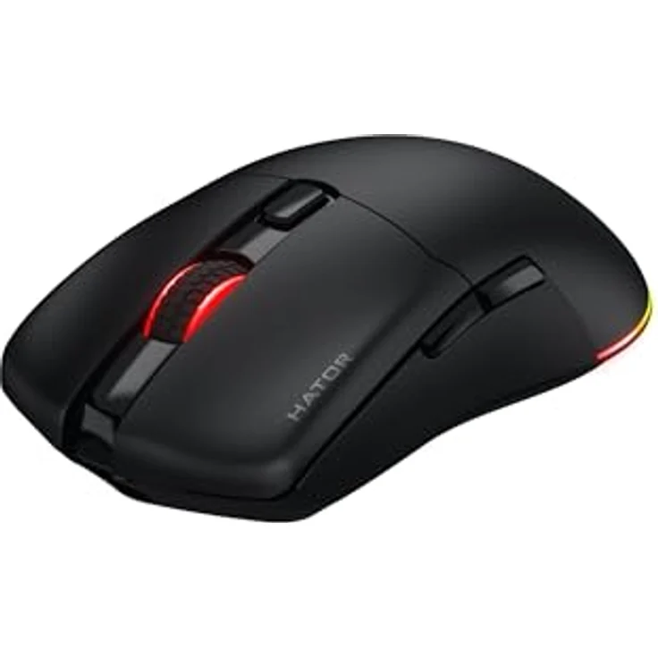 Hator Pulsar 3 Wireless (Kabellos), Maus, Schwarz – Bild 2