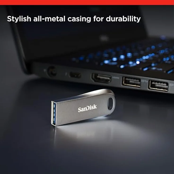 SanDisk Ultra Luxe 256GB USB Flash Drive USB 3.1 up to 150 MB-s – Bild 2