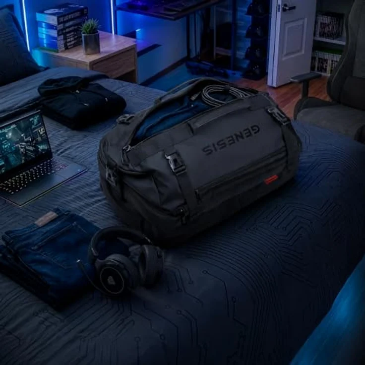 Genesis Pallad 570, Notebook-Rucksack für 17.3 Zoll Laptops, Schwarz – Bild 6