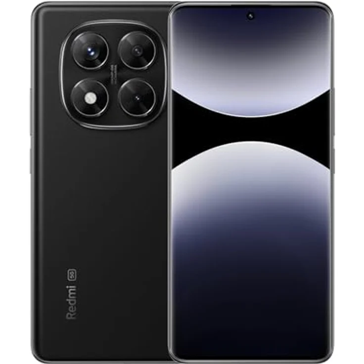 Redmi Xiaomi Redmi Note 14 Pro, 5G + 4G LTE (512 GB + 12 GB), 200 MP Kamera, 120 Hz Display, Dual-SIM (Midnight Black) – Bild 1