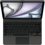 Apple Magic Keyboard (DE) für iPad Air 13 (2024, M2 & 2025), Tablet-Tastatur mit schwarz beleuchtetem Tastenfeld