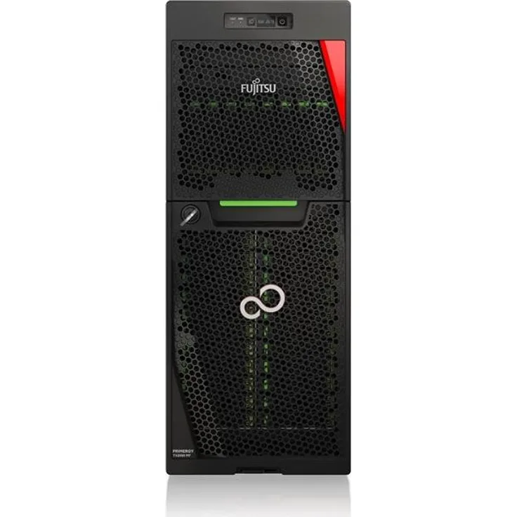 Fujitsu PRIMERGY TX2550 M7, Tower Server mit 1 x Xeon Gold 5515+ 3.2 GHz, 32 GB RAM, Hot-Swap für 2.5" Festplatten, Trusted Platform Module (TPM 2.0)