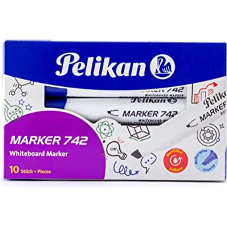 Pelikan Whiteboardmarker 742 1-5mm blau