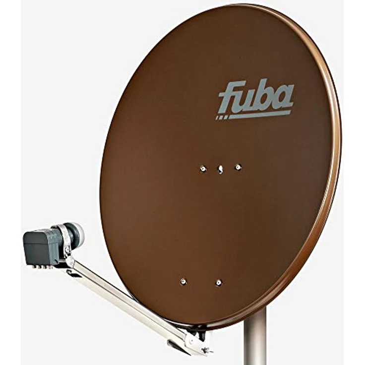 Fuba DAL 804 B Satellitenanlage, Antenne mit Quattro-Switch-LNB DEK 417, für 4 Teilnehmer, hoher Signalgewinn und Schlechtwetter-Reserve – Bild 2