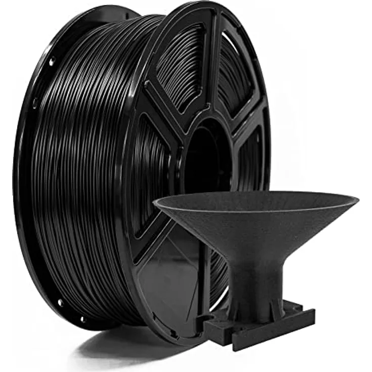 Flashforge ASA Filament 1,75 mm, 1 kg Spule, hochtemperaturbeständig, UV-beständig, schwarz