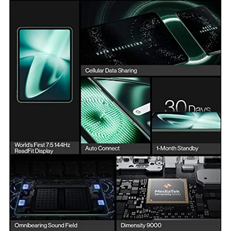 OnePlus Pad 128GB/8GB - Halo Green – Bild 3