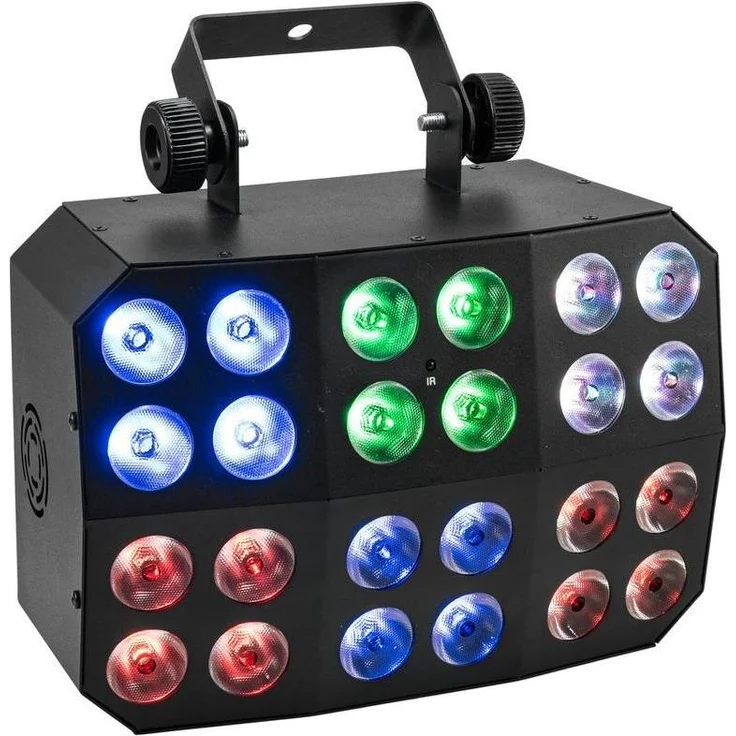 Eurolite LED Cls-6 Pix Hcl, Scheinwerfer mit integrierter RGB-Farbmischung und DMX-Steuerung
