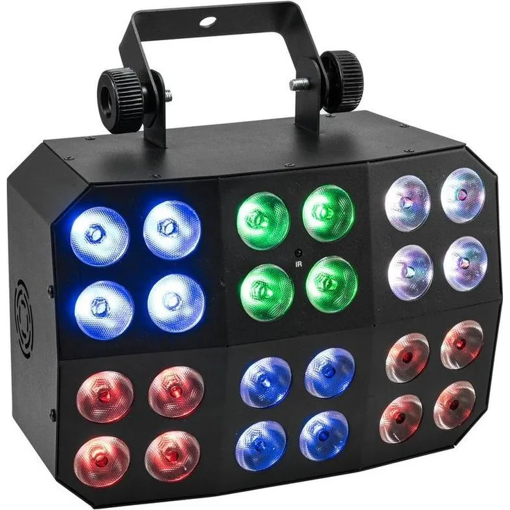 Eurolite LED Cls-6 Pix Hcl, Scheinwerfer mit integrierter RGB-Farbmischung und DMX-Steuerung