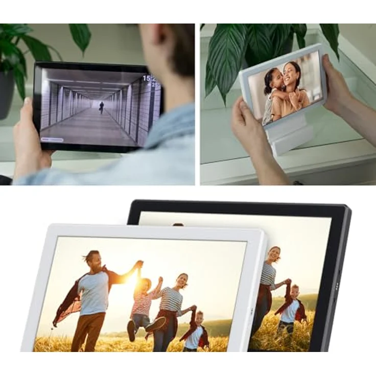Rollei Smart Frame WiFi 106, Digitaler Bilderrahmen 10,1 Zoll mit 800 x 1280 Pixel, Weiß, 8 GB Speicher für bis zu 7.000 Fotos – Bild 10