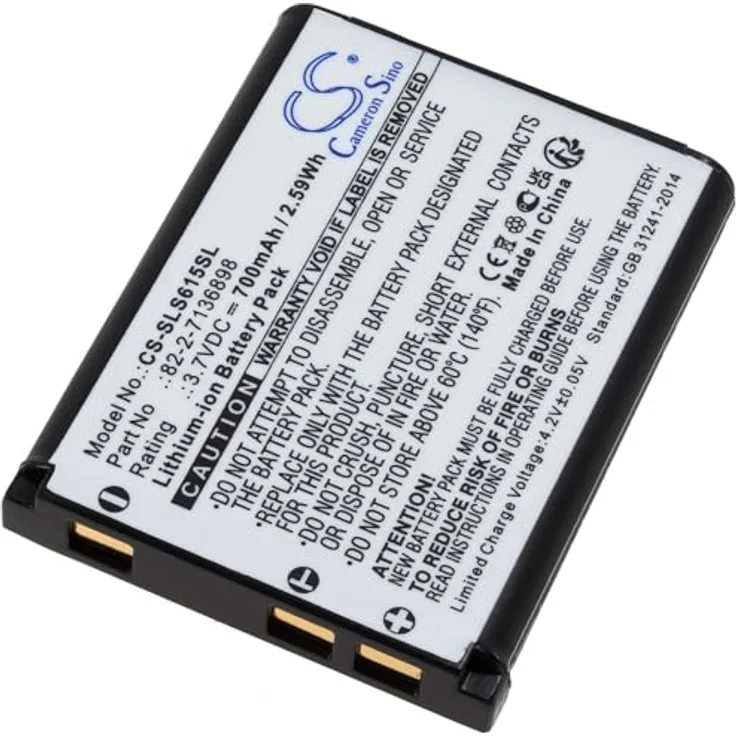 akku-net Akku für Kopfhörer SteelSeries Arctis Nova Pro, 3,7V, 700mAh Li-Ion, schwarz