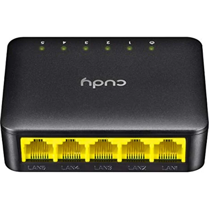 Cudy FS105D 5-Port 10/100Mbit/s Desktop Switch – Bild 2