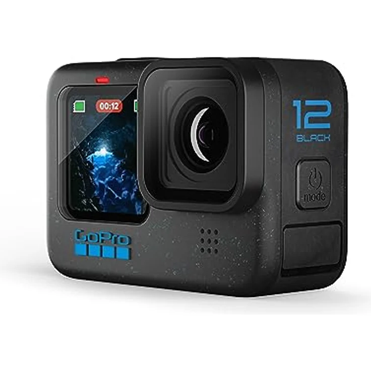 GoPro HERO12 Black – wasserdichte Action-Kamera mit 5,3K60 Ultra HD-Video, 27 MP Fotos, HDR, 1/1,9-Zoll-Bildsensor, Live-Streaming, Webcam, Stabilisierung – Bild 3