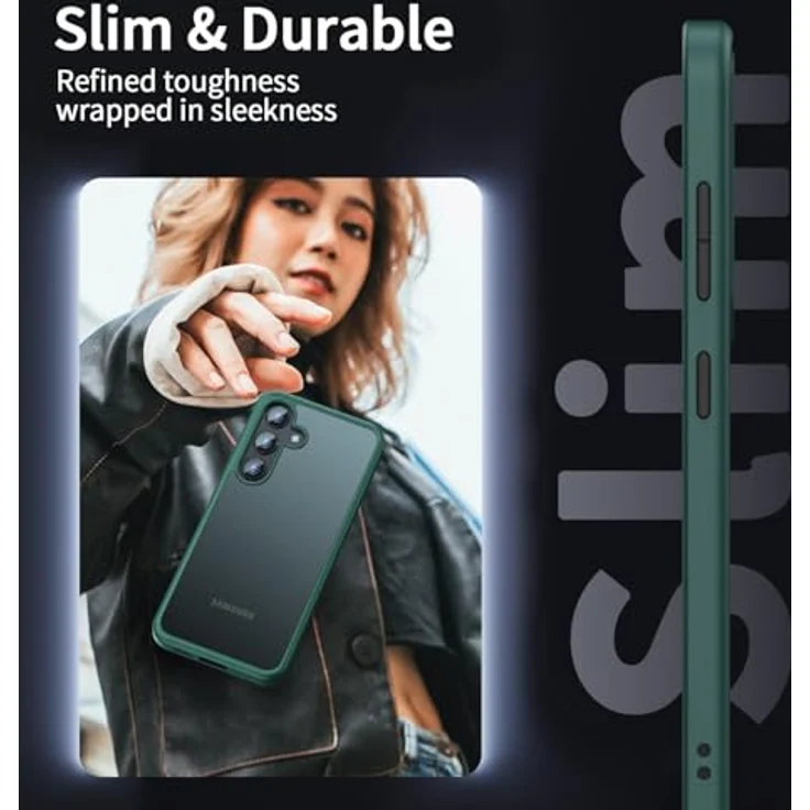 U Ultimate24Style Premium Hülle für Samsung Galaxy S24 – Robust, stoßfest, kratzfest mit Airbag-Technologie in Grün – Bild 5